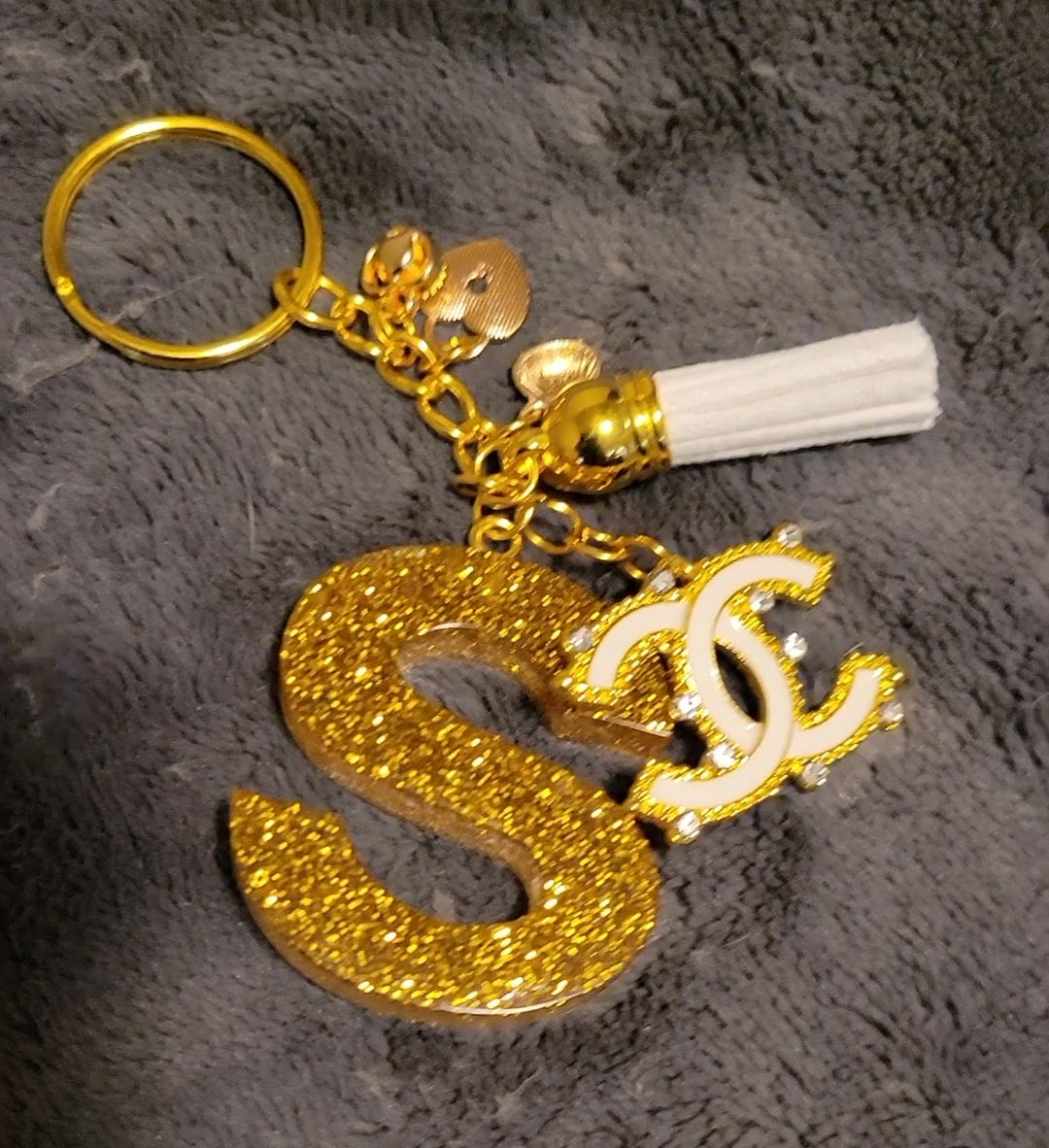 Initials Keychain
